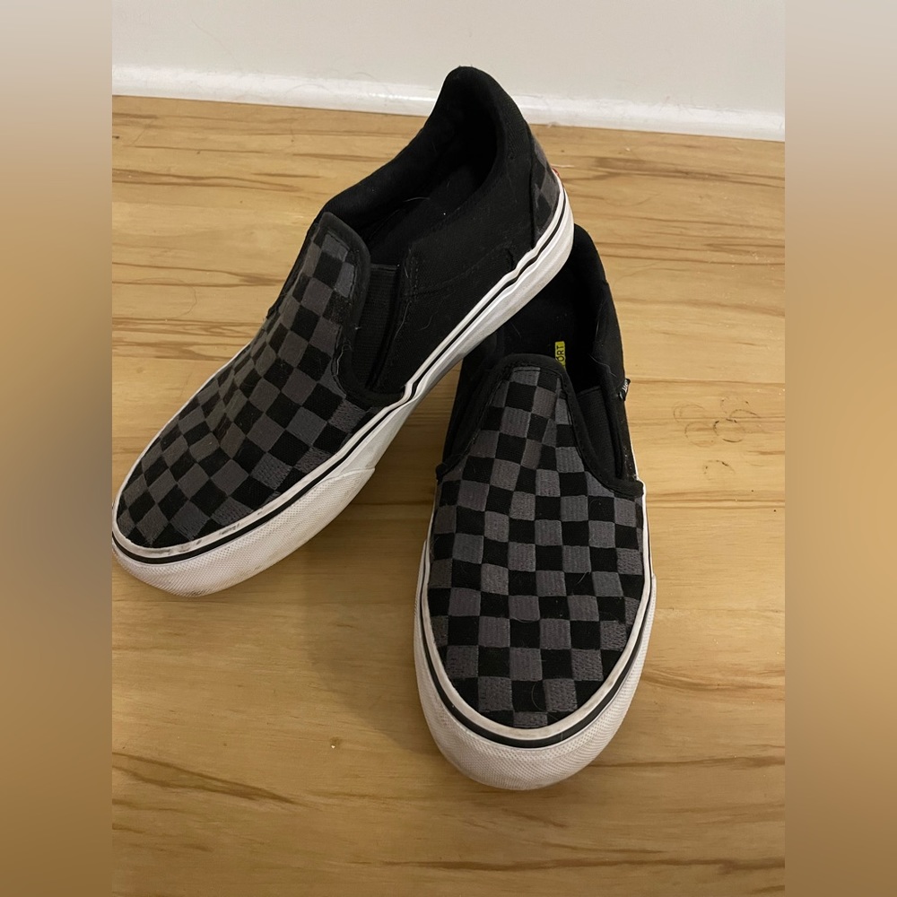 Checkered vans